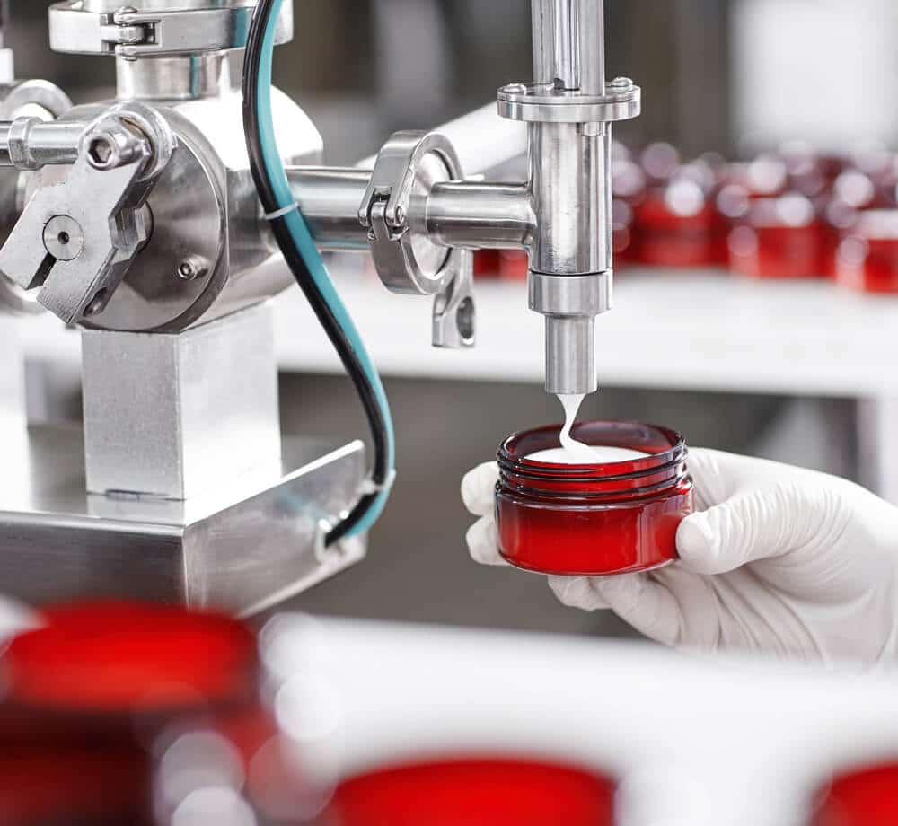 Contract cosmetic manufacturing